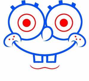 طريقة رسم سبونج بوب خطوة خطوة بالصور