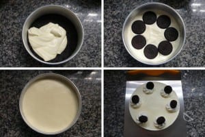 طريقة عمل تشيز كيك اوريو بالصور