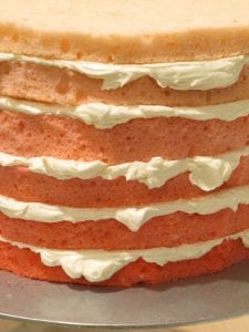 طريقة عمل تورتة درجات الروز (Omber Cake ) بالخطوات والصور