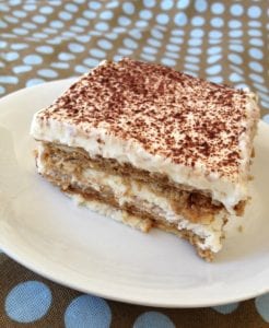 طريقة كيكة النسكافيه علي البارد