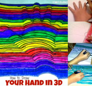 تعليم الرسم (3d) للأطفال بسهولة