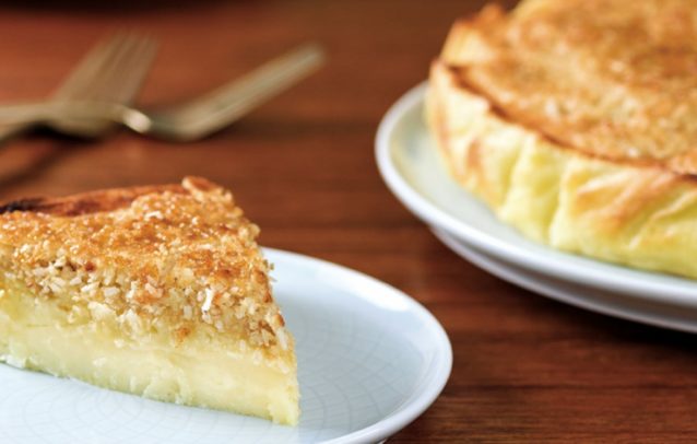 كيكة الكاسترد ( كيك لفلون ) Custard cake