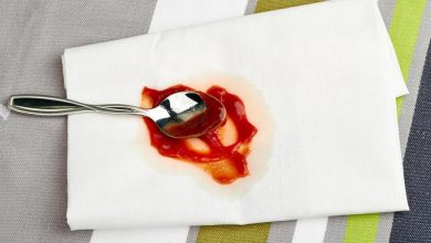 Photo of طرق التعامل مع بقع الكاتشب