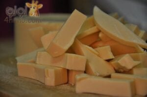 طريقة اصـابع البطاطس بالتونة والجبنة بالصور