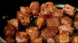 طريقة عمل كباب الحلة وارز بالخلطة
