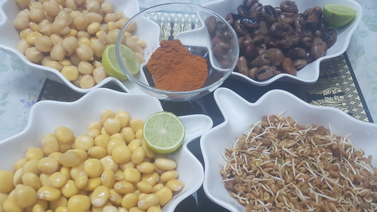 طريقة عمل الترمس والحلبة والفول التسالى المصرية بالصور