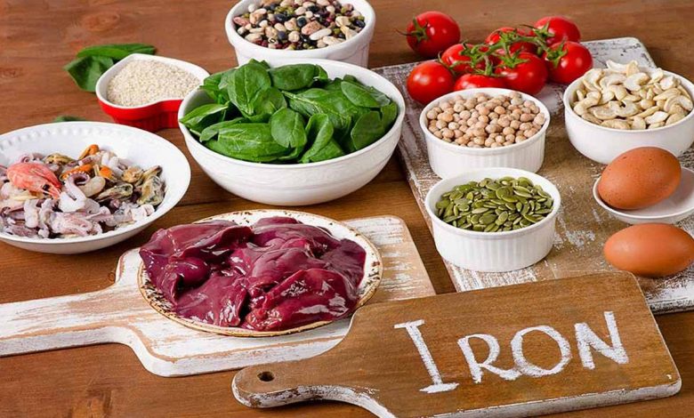 اكثر اطعمة غنية بالحديد