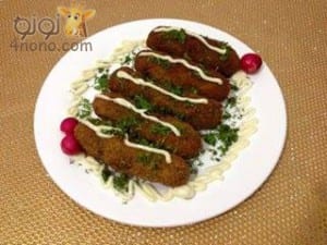 طريقة عمل كفتة البطاطس بالسوسيس بالخطوات مصورة