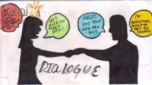 شرح المحادثة الديالوج DIALOGUES بالتفصيل 