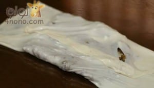 خطوات عمل بيتزا الفطير المشلتت باللحمة المفرومة سهلة جداً بالصور