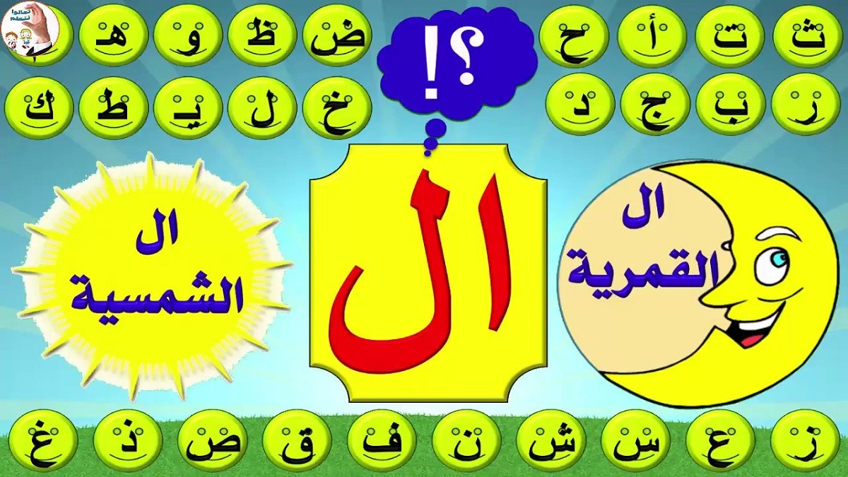 اللام الشمسية واللام القمرية و الثلاث حركات الأساسية