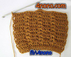 طريقة عمل جوانتي كروشيه (قفاز) خطوة خطوة بالصور