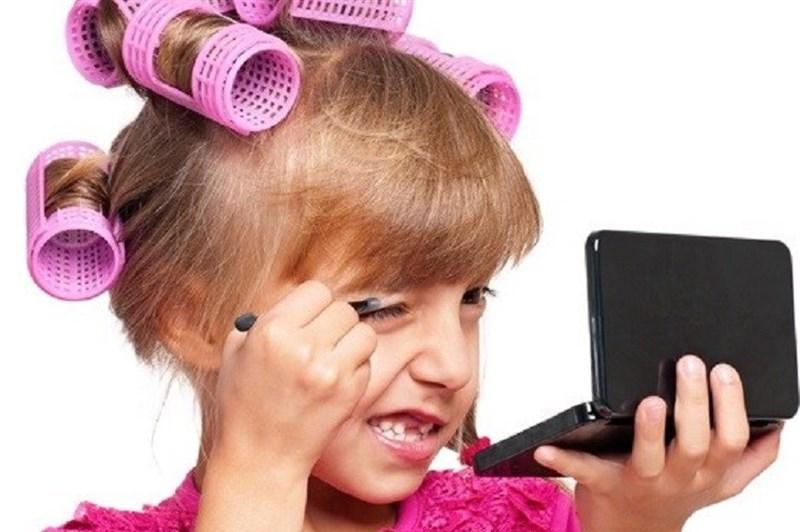 اضرار المكياج على الاطفال ومخاطر ها الصحية والنفسية
