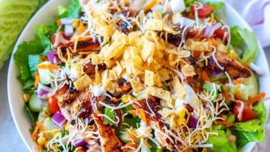 Photo of طريقة عمل سلطة الدجاج بصوص الباربيكيو