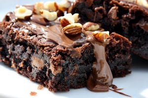 طريقة عمل كيكة البراونى
