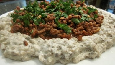Photo of طريقة عمل بابا غنوج باللحمة المفرومة