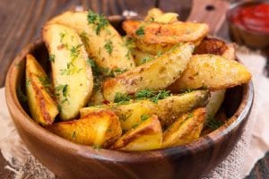 بطاطس روستو بالجبنة البارميزان