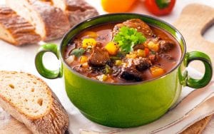 طريقة عمل طاجن اللحم بالخضروات