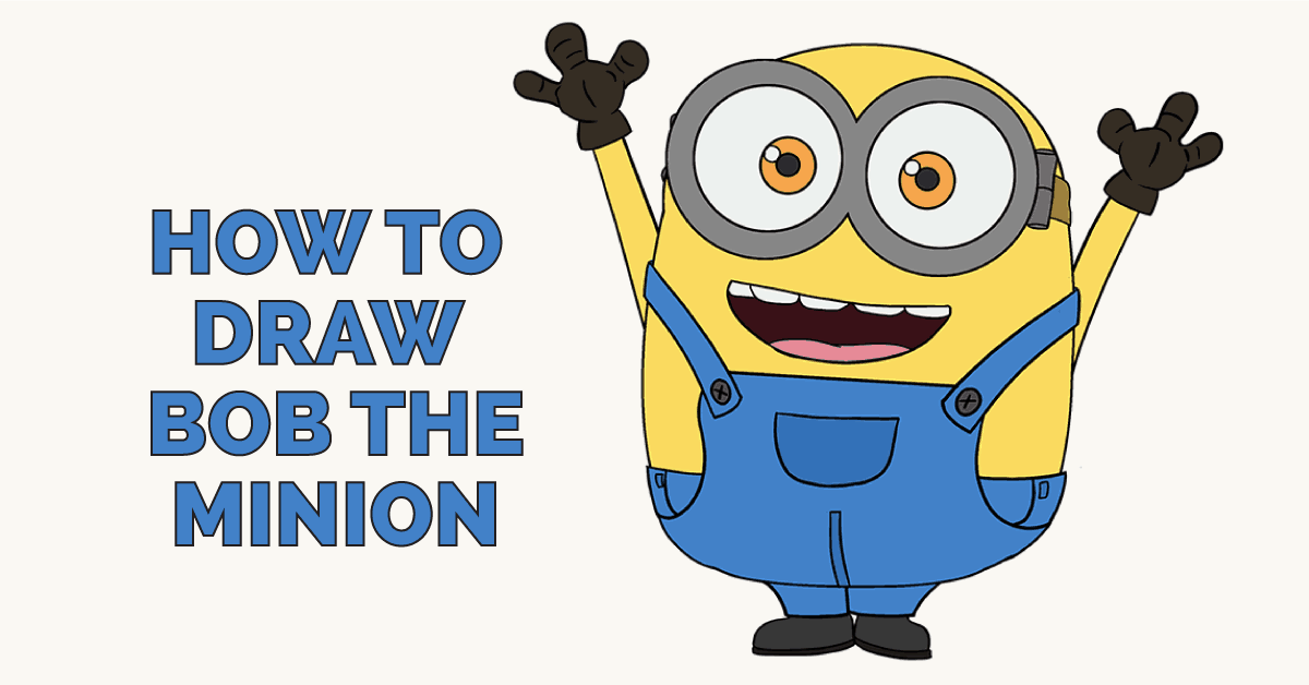 طريقة رسم منيون ( minions ) بالخطوات