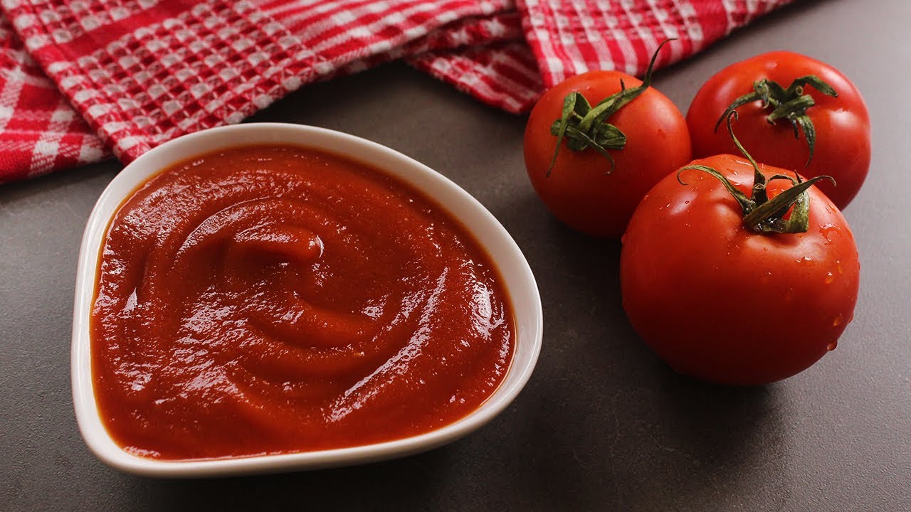 طريقة عمل الكاتشب بالمنزل طريقة حلوة جداً