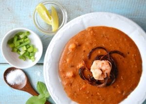 طريقة عمل كشك بالجمبري وشوربة الشعرية بالمشروم
