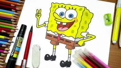 Photo of طريقة رسم سبونج بوب خطوة خطوة بالصور