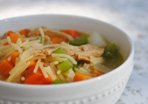 طريقة عمل كشك بالجمبري وشوربة الشعرية بالمشروم