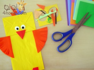 طريقة عمل عرائس من الاكياس الورقية