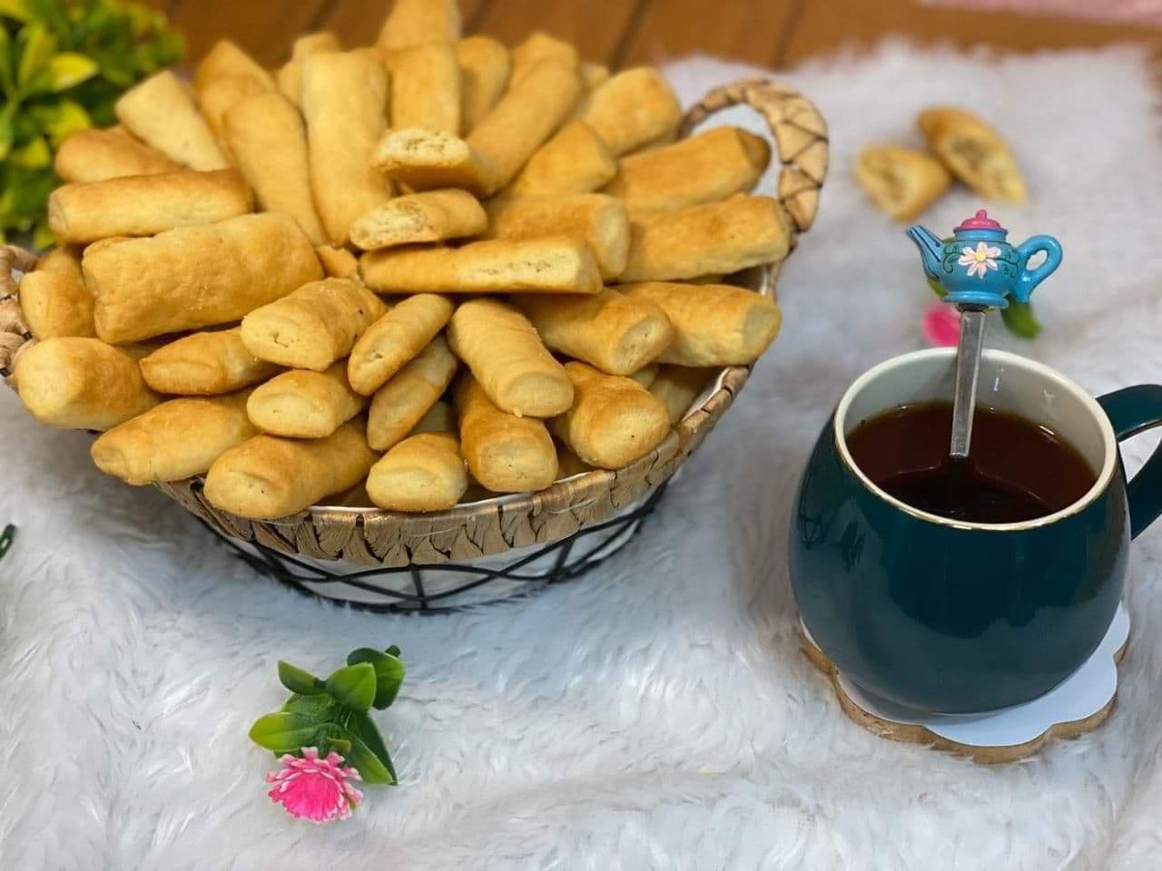 طريقة عمـل القراقيش الفلاحي بالشمر والينسون بالصور