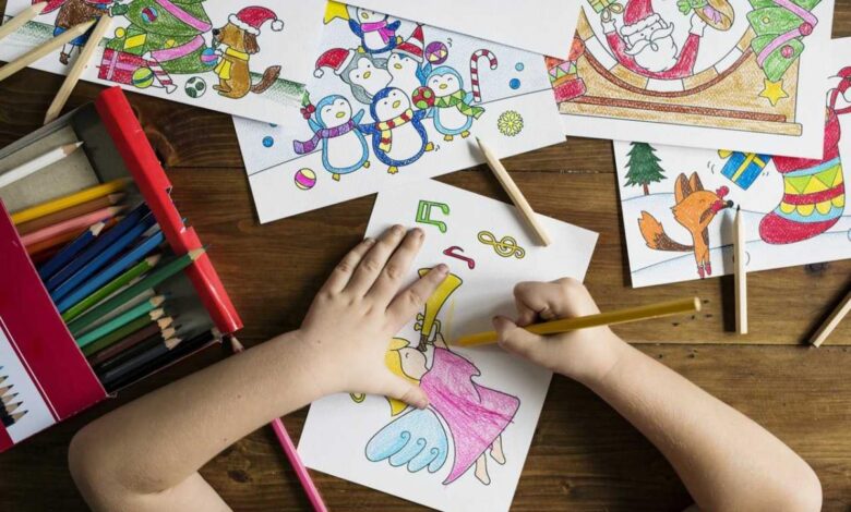 تطوير موهبة الرسم عند الطفل خطوة خطوة بالصور