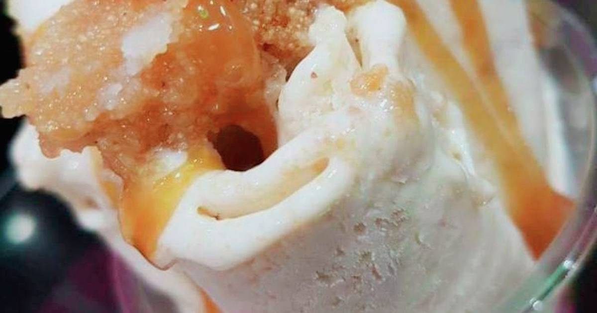 بسبوسة بالايس كريم سريعة على البوتجاز بالصور