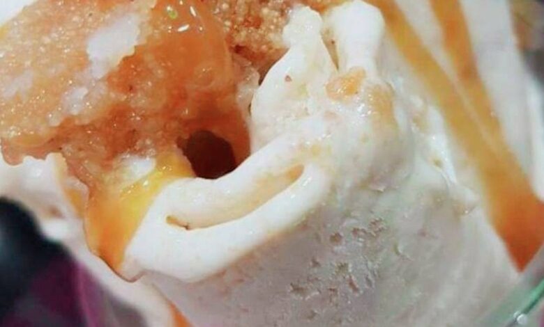 بسبوسة بالايس كريم سريعة على البوتجاز بالصور