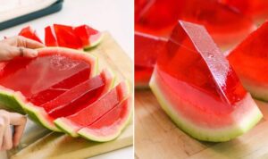 جيلي البطيخ اللذيذ مع فوائد البطيخ المدهشة