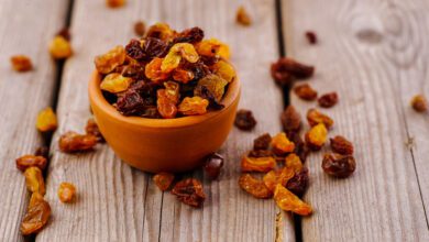 فوائد الزبيب على الريق