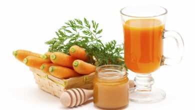 تغذية الطفل الصحية بالعسل والجزر