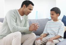 كيفية تاقلم الاب مع عالم الطفل