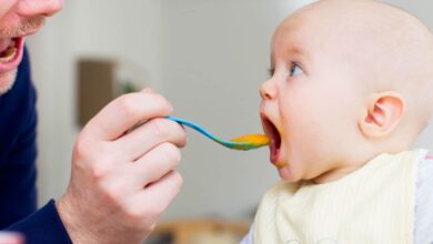 وجبات للاطفال من عمر 6 شهور إلى سنة