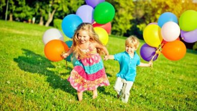 تعليم الطفل الاستمتاع بالحياه