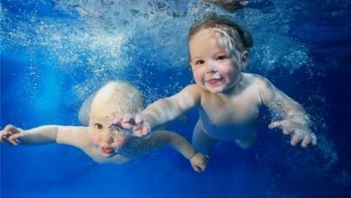علاج الخوف عند الاطفال من الماء