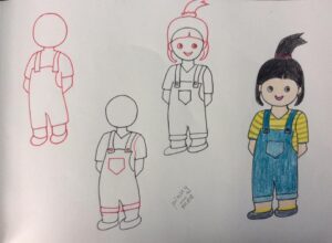 تعليم رسم اميرات ديزني