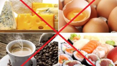 الأطعمة الممنوعة خلال الاشهر الاولى من الحمل لصحتك وصحة جنينك