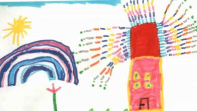 شخابيط الاطفال هل لها معنى ومغزى