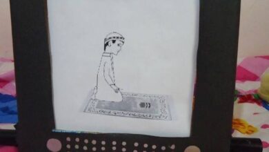 كيف تصنع تلفزيون تعليمي للطفل من اشياء بسيطة بالصور