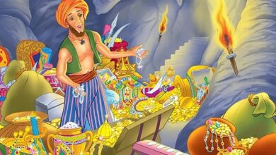 قصة علي بابا والاربعين حرامي