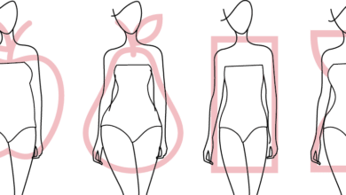 الملابس المناسبة لاشكال جسم المراة