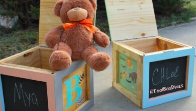 افكار لترتيب العاب الاطفال بشكل جميل ومنظم بالصور