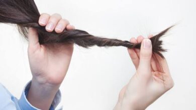 علاج تقصف الشعر