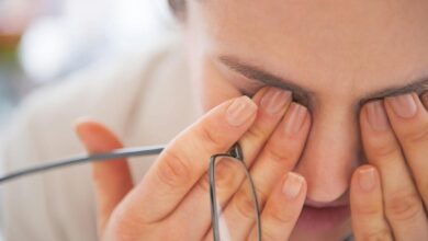 طريقة العناية بصحة العين