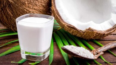 حليب جوز الهند