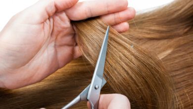 فوائد قص اطراف الشعر